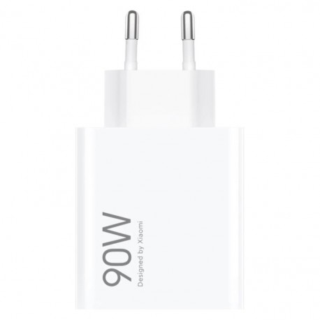 Carregador Xiaomi HyperCharge Power Adapter 90W USB-A/USB-C - Branco
