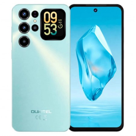 Celular Oukitel C68 Plus 256GB 6GB RAM Dual SIM NFC Tela 6.72" - Azul