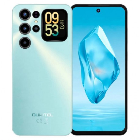Celular Oukitel C68 Plus 256GB 6GB RAM Dual SIM NFC Tela 6.72" - Azul