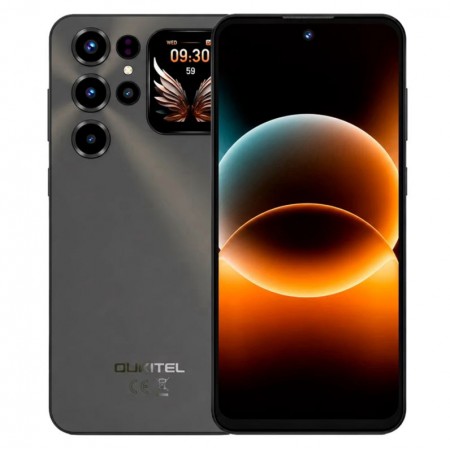 Celular Oukitel C68 Plus 256GB 6GB RAM Dual SIM NFC Tela 6.72" - Cinza