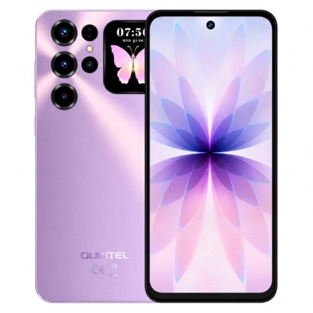 Celular Oukitel C68 Plus 256GB 6GB RAM Dual SIM NFC Tela 6.72" - Roxo