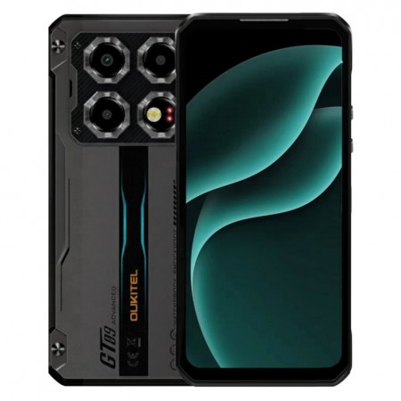 Celular Oukitel WP60 5G 256GB 8GB RAM Dual SIM NFC Tela 7.2" - Preto