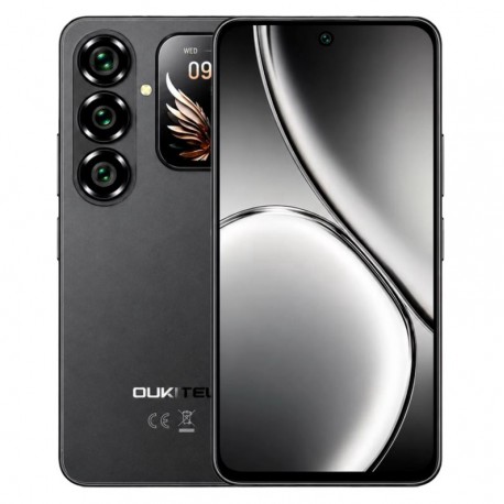 Celular Oukitel P2 Plus 5G 256GB 12GB RAM Dual SIM NFC Pantalla 6.7" - Negro