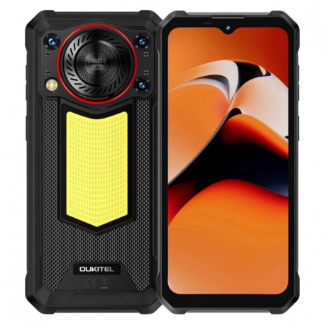 Celular Oukitel WP53 S 4G 128GB 4GB RAM Dual SIM NFC Tela 6.52" - Preto