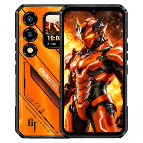 Celular Oukitel WP66 512GB 12GB RAM Dual SIM Tela 6.6" - Naranjado