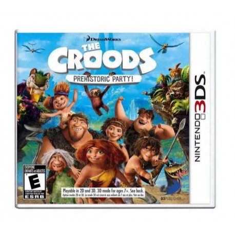 JOGO CROODS PREHISTORIC PARTY 3DS