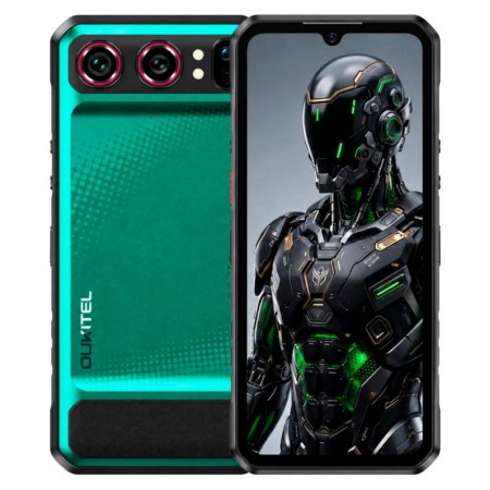 Celular Oukitel WP68 Air 512GB 12GB RAM Dual SIM Tela 6.88" - Verde