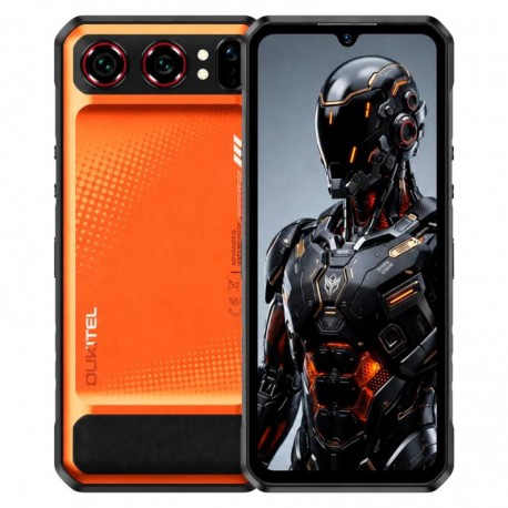 Celular Oukitel WP68 Air 512GB 12GB RAM Dual SIM Tela 6.88" - Laranja