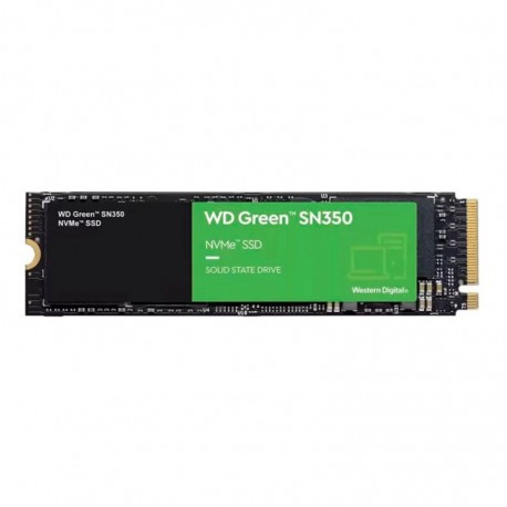 SSD M.2 Western Digital SN350 Green 1TB NVMe PCIe Gen 3 - WDS100T2G0C