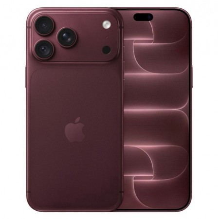 Celular Apple iPhone 18 Pro Max A3473 LL 256GB 12GB RAM Tela 6.9" eSIM - Borgoña