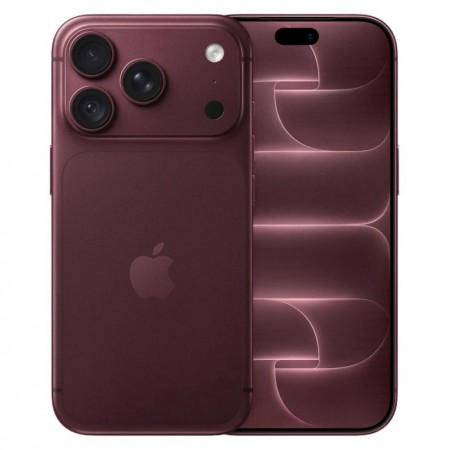 Celular Apple iPhone 18 Pro A3472 LL 256GB 12GB RAM Tela 6.3" eSIM - Bordô