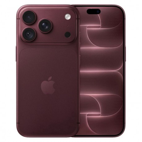 Celular Apple iPhone 18 Pro A3472 LL 256GB 12GB RAM Tela 6.3" eSIM - Bordô