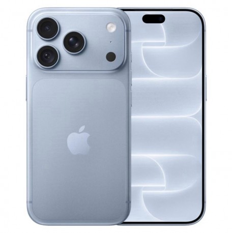 Celular Apple iPhone 18 Pro A3472 LL 256GB 12GB RAM Tela 6.3" eSIM - Glacial
