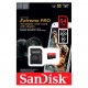 Tarjeta de Memória Micro SD Sandisk Extreme Pro U3 64GB 200MBs - SDSQXCU-064G-GN6MA