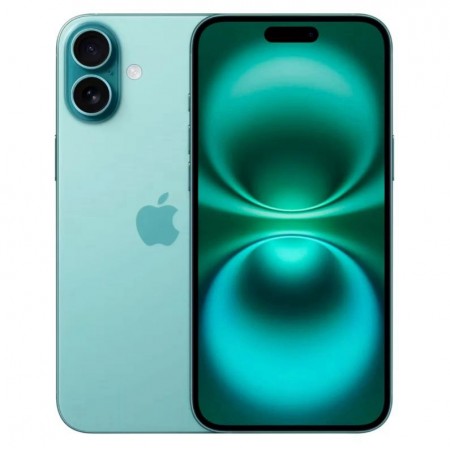 Celular Apple iPhone 16 Plus A3290 HN/A 256GB 8GB RAM Tela 6.7" - Teal