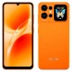 Celular Hotwav X100 SE 64GB 4GB RAM Dual SIM Tela 6.75" - Laranja