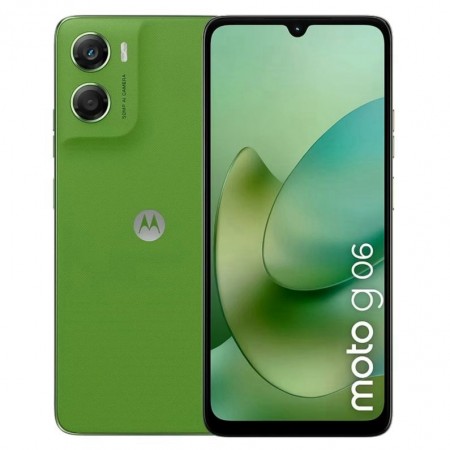Celular Motorola Moto G06 XT-2535-2 256GB 4GB RAM Dual SIM Tela 6.88" - Verde