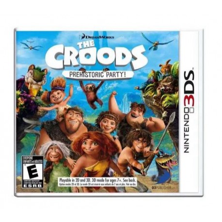 JUEGO CROODS PREHISTORIC PARTY 3DS