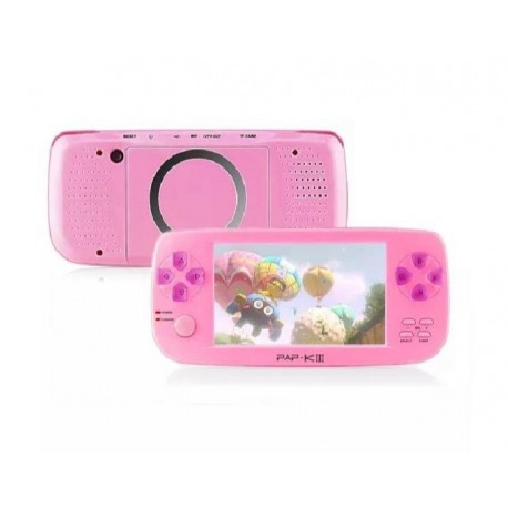 CONSOLA PSP PAP-KIII ROSADA CON CAMARA