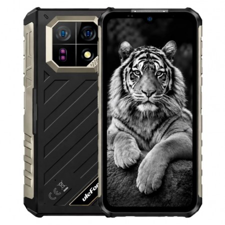 Celular Ulefone Armor 22 Pro 256GB 8GB RAM Up To 16GB  Dual SIM Tela 6.58" - Preto