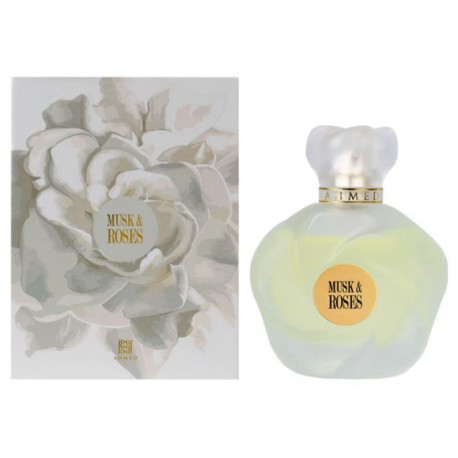 Perfume Ahmed Al Maghribi Musk & Roses Eau de Parfum Feminino 75ml