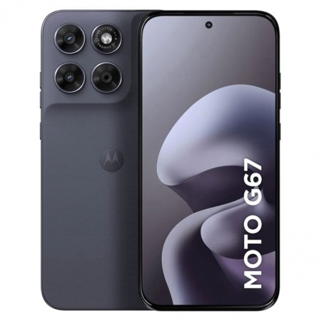 Celular Motorola Moto G67 XT2621-1 128GB 4GB RAM Dual SIM Tela 6.78" - Cinza (Caixa Slim)