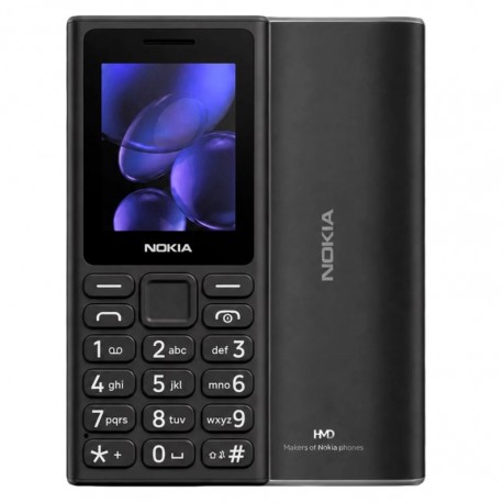 Celular Nokia 105 TA-1627 Dual SIM Pantalla 1.4" - Negro