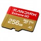 Cartão de Memória Micro SD SanDisk Extreme GO 256GB 240Mbs - SDSQXGN-256G-GN6MN