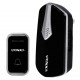 Campainha Satellite A-DB01 Sem Fio com 38 Melodias Bivolt - Preto/Prata