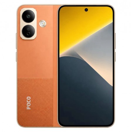 Celular Xiaomi Poco X8 5G 256GB 8GB RAM Dual SIM Tela 6.83" - Laranja (Global)