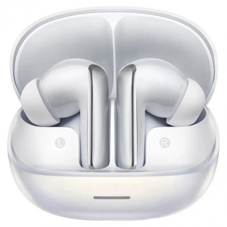 Fone de Ouvido QCY MeloBuds N65 BH26HT21A Wireless - Branco e Prata