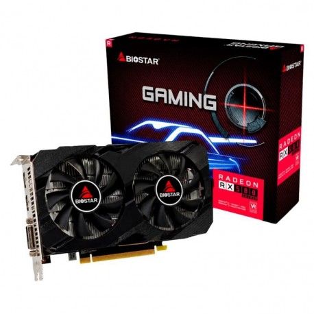 Placa de Vídeo Biostar AMD Radeon RX-580 8GB GDDR5 - VA5815RF824D3L8