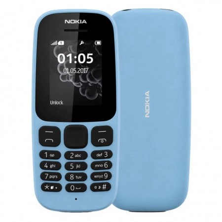 Celular Nokia 105 4G TA-1034 Dual SIM Tela 1.4" - Azul