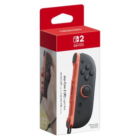 Controle Joy-Con R para Nintendo Switch 2 US - Light Red