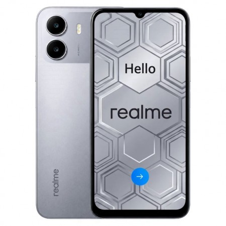 Celular Realme P4 Lite RMX5377 256GB 4GB RAM Dual SIM NFC Tela 6.8" - Cinza (Anatel)