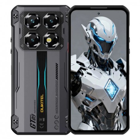 Celular Oukitel WP60 5G 512GB 12GB RAM Dual SIM Tela 7.2" - Preto
