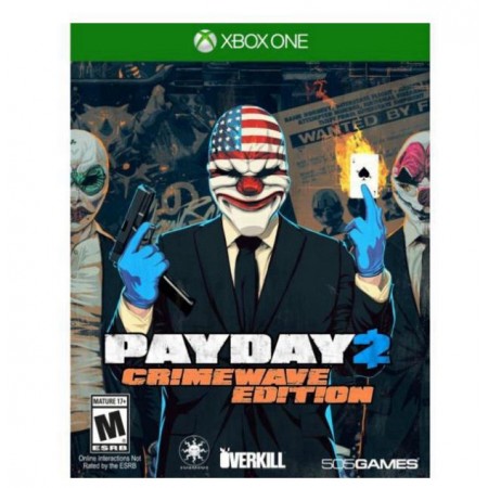 JOGO PAYDAY 2 CRIMEWAVE EDITION XBOX ONE