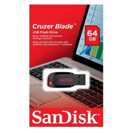 PENDRIVE SANDISK Z50 CRUZER BLADE 64GB