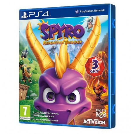 JUEGO SPYRO REIGNITED TRILOGY PS4