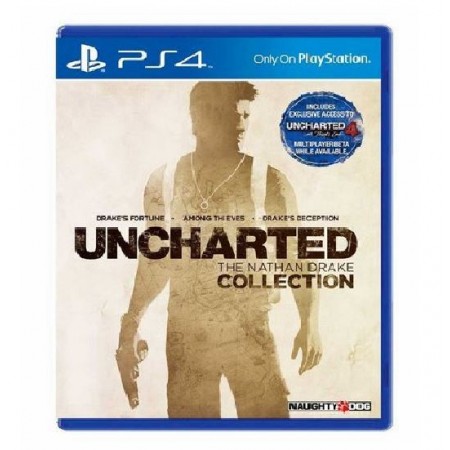 JOGO UNCHARTED THE NATHAN DRAKE COLLECTION PS4