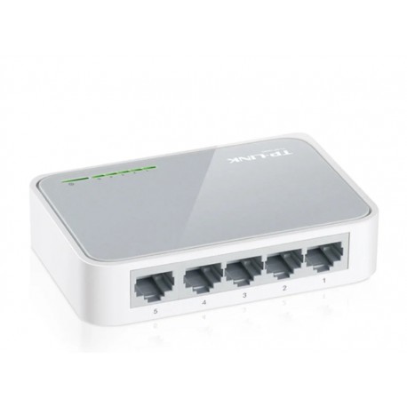 SWITCH TP-LINK TL-SF1005D CON 5 PUERTAS