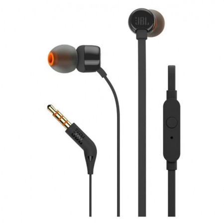 FONE DE OUVIDO JBL T110 PRETO