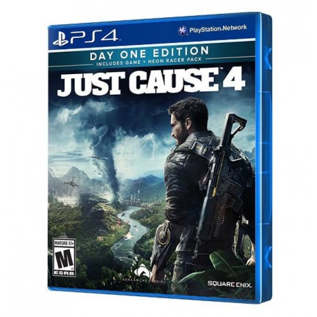 JUEGO JUST CAUSE 4 DAY ONE EDITION PS4