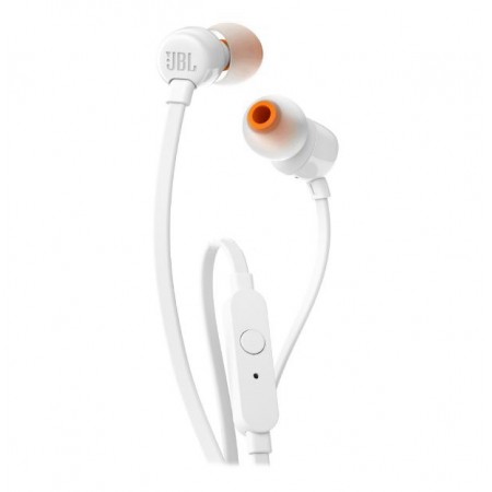 FONE DE OUVIDO JBL T110 BRANCO