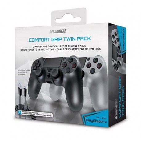 COMFORT GRIP TWIN PACK DREAMGEAR PARA PS4
