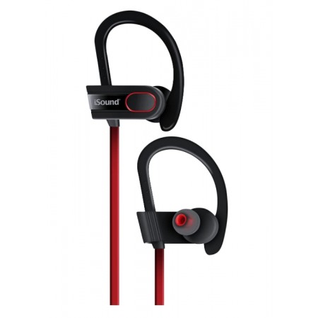 FONE DE OUVIDO EARBUDS DREAMGEAR SPORT TONE BT DGHP-5622 / BLUETOOTH - PRETO E VERMELHO