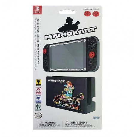 NINTENDO SWITCH AC PLAY AND PROTECT SKINS MARIO KART 06163