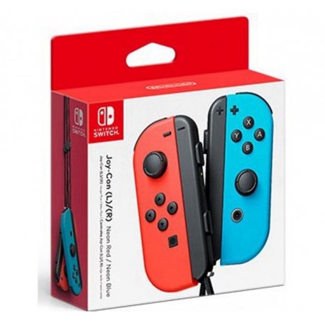 NINTENDO SWITCH JOY-CON L/R AZUL E VERMELHO