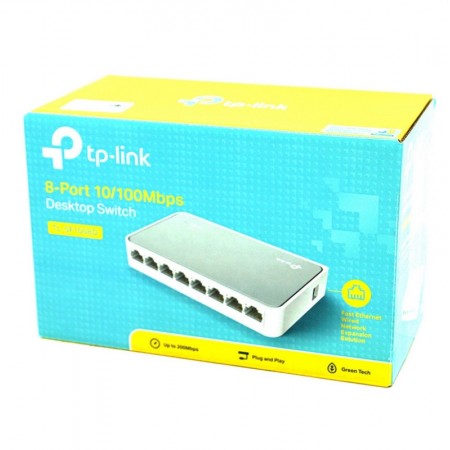 SWITCH TP-LINK TL-SF1008D 8 PORTAS