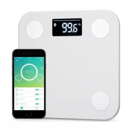 BALANÇA YUNMAI MINI BIOIMPEDÂNCIA COM APP / MODELO 1501 - WHITE